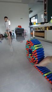 Wen Yi Gatling Machine Blaster / Gatling Auto Machine Blaster Outdoor Game