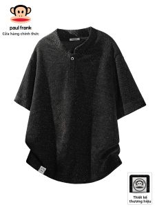 Paul Frank | Áo Thun Henley Sọc Dễ Thở Mùa Hè