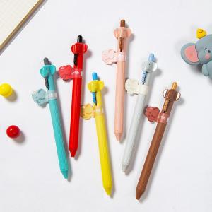 New 1Pcs 0.5mm Cute Animal Theme Pen Fun Elephant Gel Pen Perfect For School Office And Study With Smooth Writing Black Gel Pen