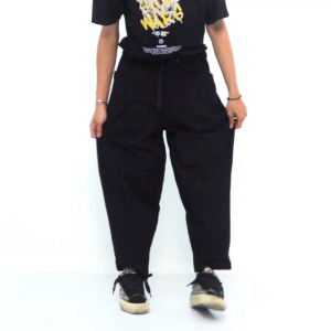 KUZI PROJECT - Celana Panjang - Cooper - Black - Baggy Pants - Baggy fit
