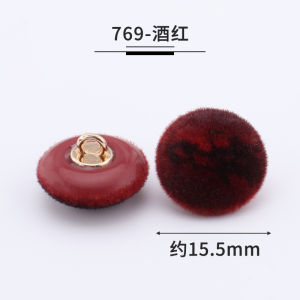Nút Nhung Cao Cấp Khâu Tay Nút Nhung Hình Tròn Nút Nút Nấm Sang Trọng Cho Váy Cardigan Áo Sơ Mi Trang Trí Nút Thủ Công
