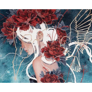 Elf Girl Butterfly Fantasy Portrait Jigsaw Puzzle 500 1000 1200 2000pcs For Adults Kids Home Decor Children Gift Family Game