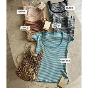 YUEZHONGWEI | Body-Shaping Age-Defying Vest Women Short Sleeve Knit Top