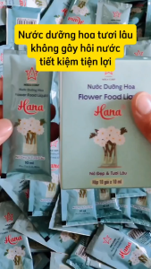 Freeship 20-200 gói Nước Dưỡng Hoa tươi lâu Hana giúp hoa nở đẹp lâu tàn không hôi nước