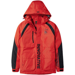 Jeep | Jeep Mens Winter Skiing Jacket Duck Down Padded Outdoor Sports Three-Proof Mountain Climbing Clothes Warm Fluffy Polyester