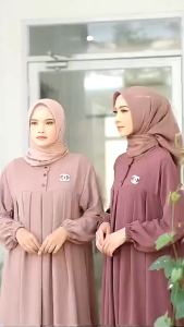 BISA COD SET NIRA CUCI GUDANG 45 RIBU 2 PCS | SETELAN CRINKLE MOTIF POLOS STELAN NIRA REMAJA TERBARU KEKINIAN | BAJU WANITA SERIES LEBARAN 2025 VIRAL