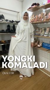 YONGKI KOMALADI KOMALADI HEELS WANITA OLV7-11R GOLD/HITAM
