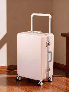 MANLVSHI | Vali Du Lịch Nhẹ Bánh Xe Yên Tĩnh Tay Nắm Rộng 24 inch