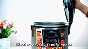 RAF Multicooker 5L R.166B – Multi-Function Cooking Fast Cooking Energy Saving Auto Keep Warm Premium Non-Stick 🔥