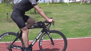 WEST BIKING 1.5L Túi Đựng Xe Đạp Top Tube Chống Nước Màn Hình Cảm Ứng Túi Đựng Điện Thoại Đi Xe Đạp Túi Đựng Tay Lái Xe Đạp Di Động Phụ Kiện Đi Xe Đạp