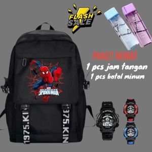 Tas Ransel Anak SD SMP Gratis Jam Tangan dan Botol