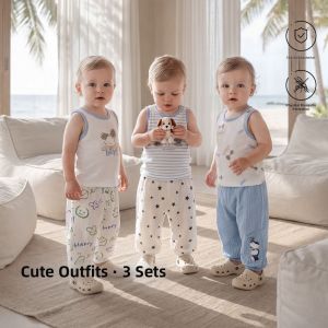TONGLIANCHUXIN | Summer Breathable Bamboo Cotton Baby Vest