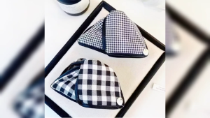 Korean Classic Black Lattice Hairpin Grips - Stylish Hair Clips Headwear Accessory 923