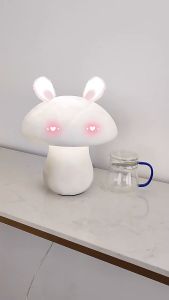 Đèn bàn hình nấm bằng đá cẩm thạch decor trang trí phòng ngủ Marble Mushroom Table Lamp