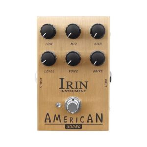 IRIN | IRIN Guitar Effect Pedal Analog Overdrive Distortion Classic Tone Module Independently Combinable for Live Guitar Performance