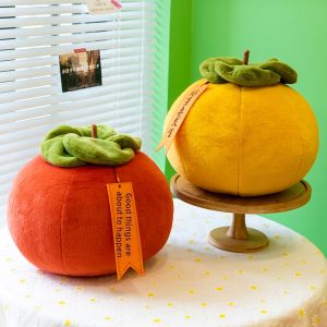 GUAIBUDIAN | Cute Realistic Persimmon Huggable Toy Lucky Symbol Decor