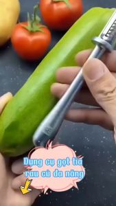 Nạo Rau Củ INOX Cao Cấp Đa Năng 2 in 1 Thương Hiệu Đức (Nạo củ quả và bào sợi tiện lợi)