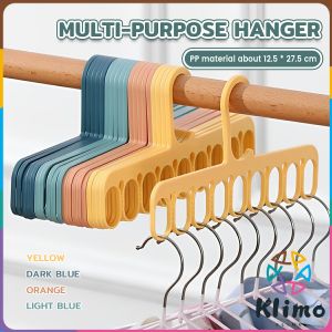 Klimo Multi-purpose Hanger Non-slip Multi-functional Hangers Windproof Clothes Drying Rack