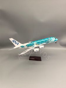 New Toy Planes Air Ana Airbus A380 Cartoon Sea Turtle Airlines Model Plane Toys Boys Kids Collectible Aircraft 380 Air Japan Ana