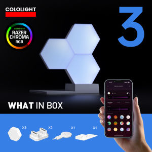 Cololight | Smart RGB Honeycomb LED Light for PC Desk