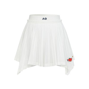 AO | Irregular Mesh Tennis Skirt Anti-see-through