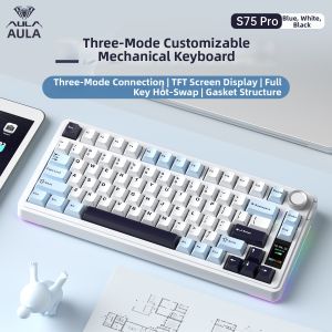 AULA | Customizable 3-Mode Wireless Gaming Mechanical Keyboard