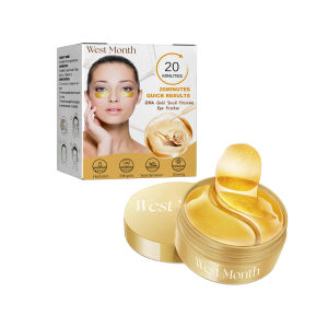 Miếng dán mắt làm săn chắc Ốc Sên vàng 24k tháng tây dưỡng ẩm cấp nước làm mờ các đường mắt làm sáng quầng thâm săn chắc và sửa chữa vùng da quanh mắt thúc đẩy tuần hoàn máu làm giảm mỏi mắt sản phẩm chăm sóc da