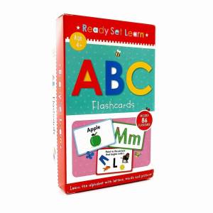 READY SET LEARN ABC FLASHCARDS Age 4+