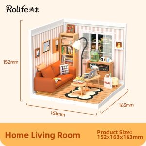 Rolife | Dust-Preventing Roof Plate for Mini House Accessories