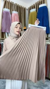 ROK PLISKET REMPEL BESAR: DESAIN KOMFORTABLE & BAHAN HYGET