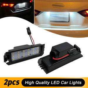 2pcs Car Led License Number Plate Light Lamp For Hyundai i30 Sonata Veloster For Kia K5 Rio Niro Cadenza Free Error