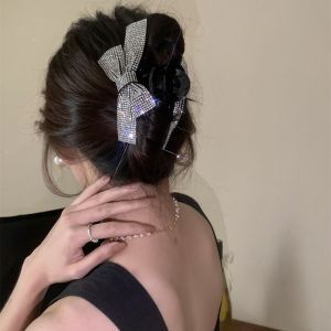 กิ๊บติดผมรูปโบว์กิ๊ฟติดผมเพทายระยิบระยับเป็นพิเศษ MODE Korea