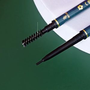 Ultra Slim Microblading Retro Eyebrow Pencil Long Lasting Waterproof Brow Pen Double Head Natural Tattoo Eyebrow