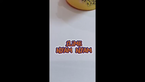Mainan Edukasi Sensori Anak Slime Nyam Nyam Slime Lucu Wangi Buah Anak byGHEduplay