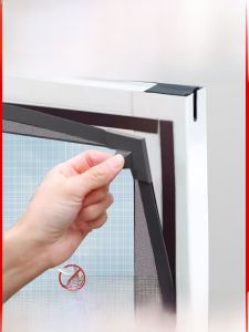 Magnetic Insect Screen Net Self-Installation Simple Home Use Magnet Window Screen Mesh Anti-Mosquito Tool Invisible Window Screen