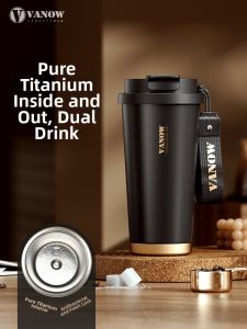Vanow | Pure Titanium Insulated Cup Portable