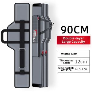 JIAZHIDIAO | Double Layer Large Capacity Thick Fishing Rod Bag