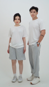 DLSTAR Relax-Fit soft and breathable 100% Cotton Lightweight Sweatpants with Elastic Cuffs