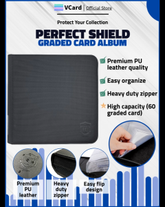 -PERFECTSHIELD- CARD ALBUM. For graded card. -Hobby Collectibles- Slab PSA CGC BGS TCG