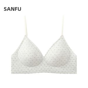 SANFU | Lightly Padded Wireless Gathered Bra