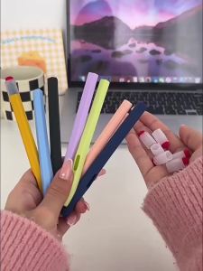 HANSONG | Pen Case for Samsung Galaxy Tab S Pen for Samsung Tab S6 Lite S7 S8 S7 Plus S7 FE S8 Plus Liquid Silicone Stylus Pencil Cover