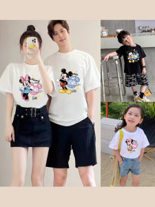 JIEBANXI | Summer New Streetwear Matching Family T-shirt Short Sleeve