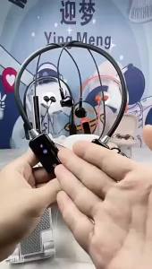 kebidumei | Tai Nghe Đeo Cổ Bluetooth 5.4 KEBIDUMEI Có Màn Hình Tai Nghe Thể Thao Âm Thanh Nổi HiFi Tai Nghe Không Dây Có Hỗ Trợ Thẻ TF Độ Trễ Thấp