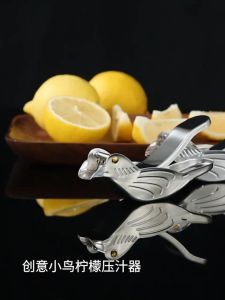 Bird Lemon Wedge Squeezer Anti Corrosion Hand Press Orange Juicer Handheld Portable Metal Citrus Juicer Stainless Steel For