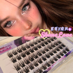 BlackBerry K Whirlwind! Asian Light Fashion Split Fake Eyelashes Thick Curl Messy Plush Mixed Blood