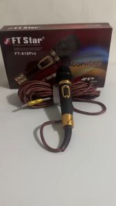 The Megapro FT-Star FT-818 Pro Model Heavy Duty FT818Pro10M New Upgrade Wired Microphone