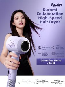 [China Plug Without Adapter] HONGMEITIANYI | High-Speed Hair-Dryer for Students