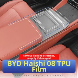 Protective and Decorative Tempered Glass Film for Car Center Console