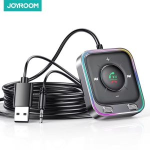 joyroom | Joyroom Bluetooth 5.4 Car Adapter With Dual Mics Noise Cancellation AUX Bluetooth Wireless Receiver Car Kit Plug-and-Play