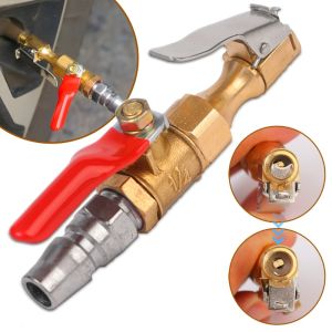 ยางรถจักรยานยนต์ไฟฟ้าแบบพกพาสวิตช์เติมลมอย่างรวดเร็วสวิตช์เปิดปิดยางเติมลมได้รถเครื่องมือซ่อมยางแท็บแอร์